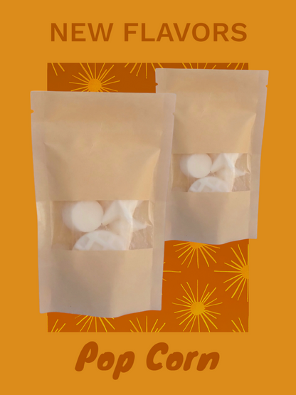  Wax Melts με Άρωμα Ποπ Κόρν