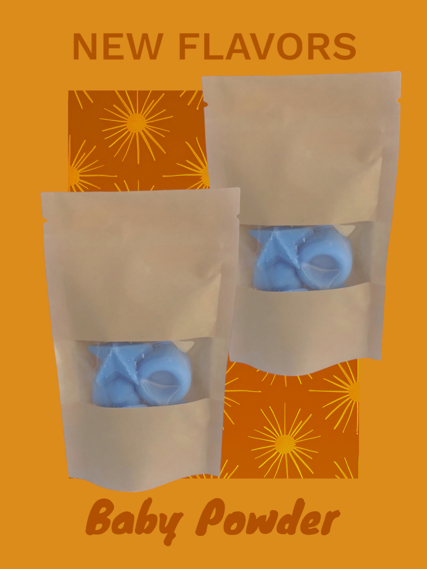  Wax Melts με Άρωμα Πούδρα Μωρού