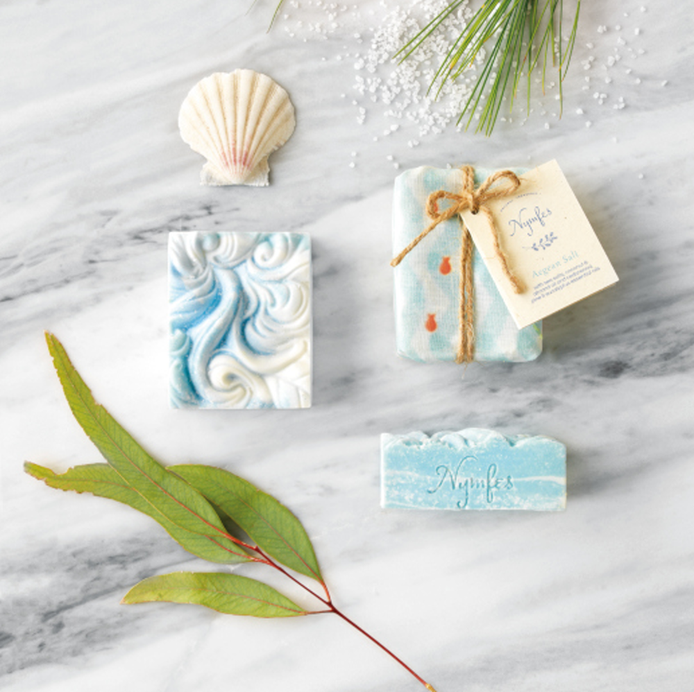 Salt Soap with Soft Creamy Foam