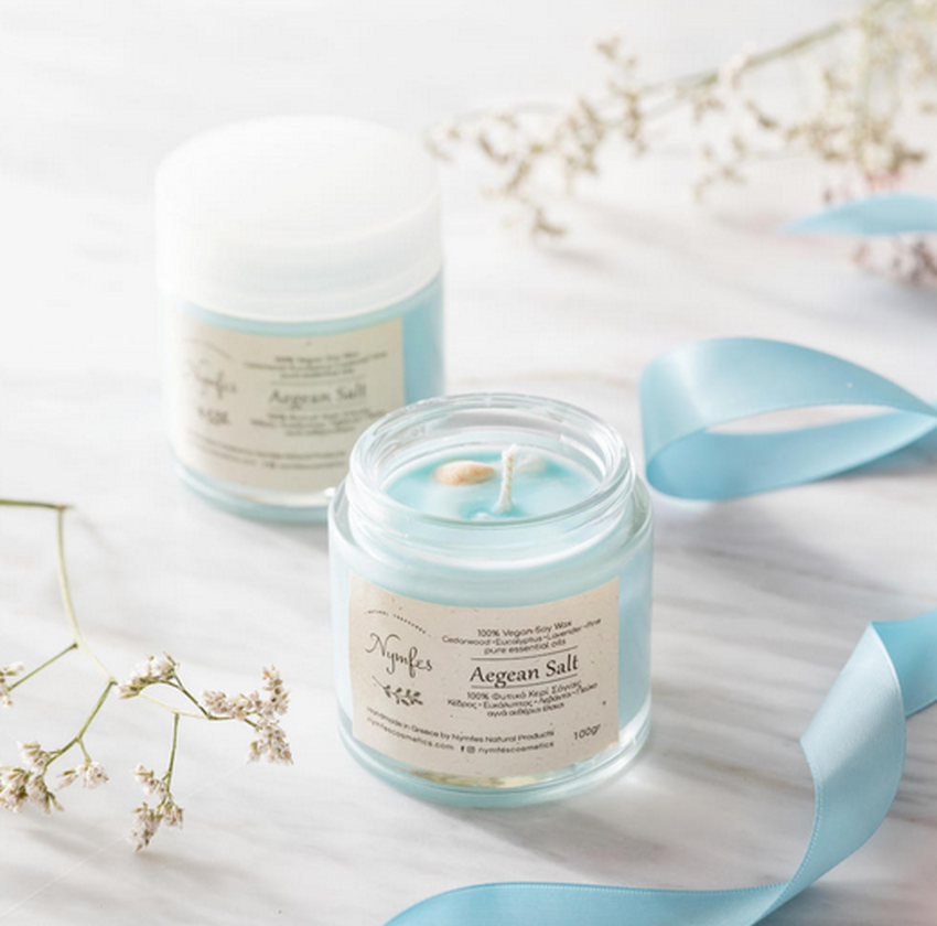 "Aegean Salt" Soy Candle