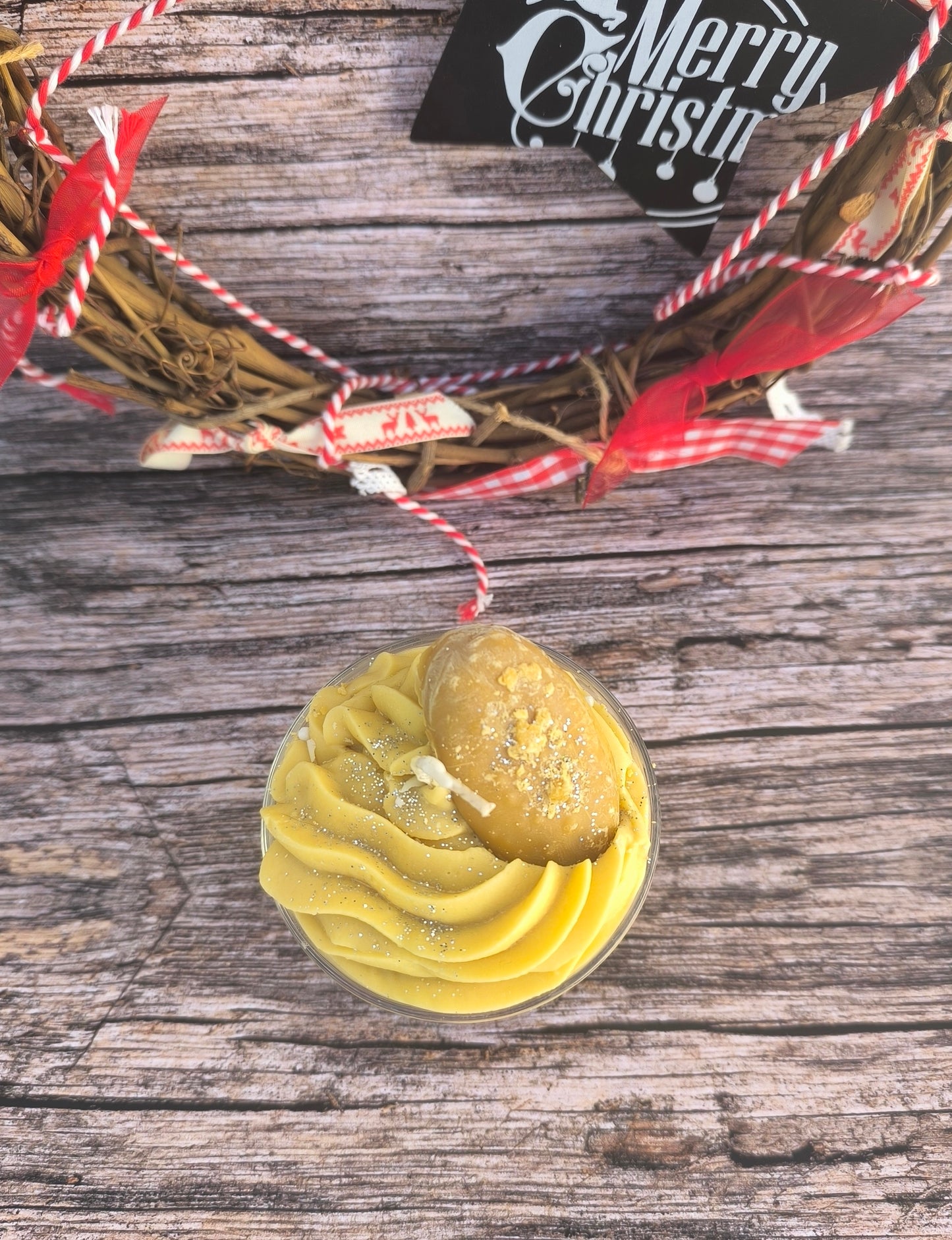 Christmas Cookies (Melomakarono) Candle