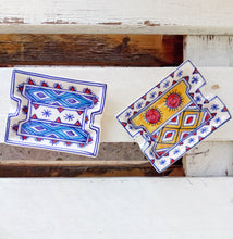 Load image into Gallery viewer, Small Ashtray With Mexican Tiles Design, Ceramic Ashtray
