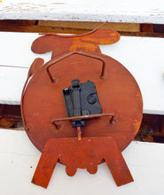 Load image into Gallery viewer, Handmade Metal Cow Clock, Farm Nursery Decor
