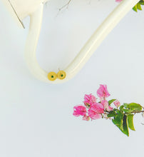 Load image into Gallery viewer, 22k Gold Plated Silver Stud Earrings, Byzantine Earrings With Gemstones
