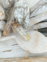 Load image into Gallery viewer, Message In A Bottle Necklace, Wish Bottle Charm With Scroll Paper
