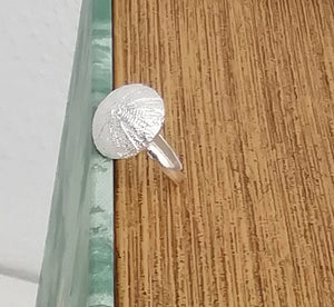 Sea Urchin Ring, Statement Handmade Adjustable Rings, Beach Wedding Gift For Bridesmaids