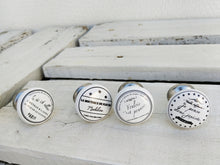 Load image into Gallery viewer, White Porcelain Cabinet Knobs In French Country Style, Set Of 4
