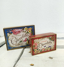 Load image into Gallery viewer, Retro Chocolate Tin Box
