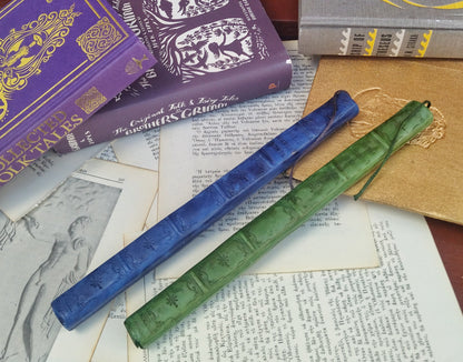 Λαμπάδα Ράχη Παλιού Σκληρόδετου Βιβλίου, Λαμπάδα Σελιδοδείκτης, Vintage Bookmark Candle