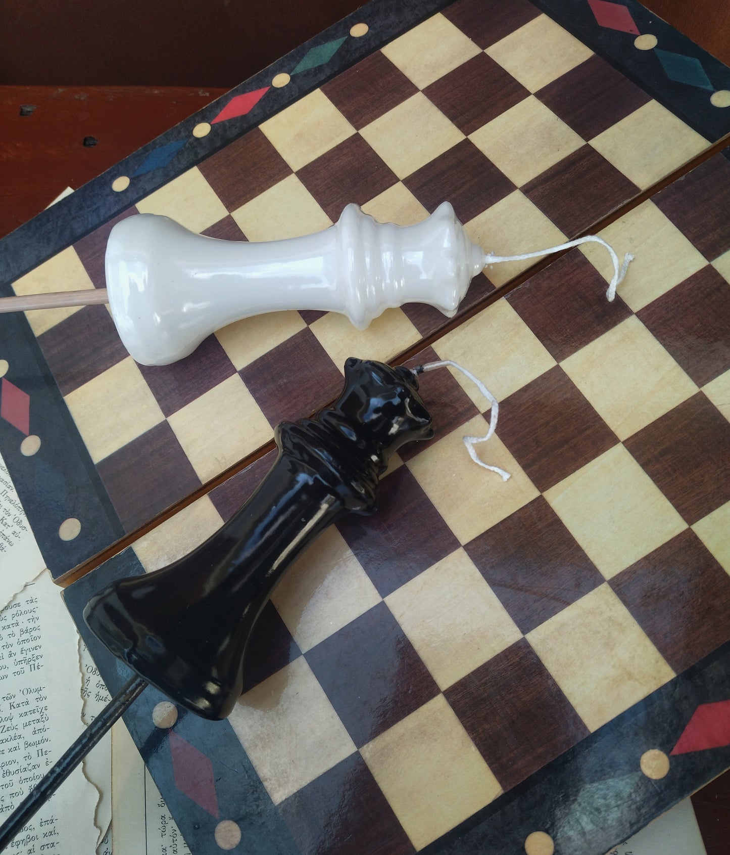 Λαμπάδα Πιόνι Σκάκι, Chess Piece Candle