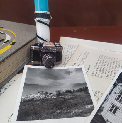 Λαμπάδα Φωτογραφική Μηχανή, Vintage Camera Candle