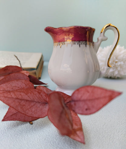 Handmade Scented Soy Candle In Porcelain Milk Jug