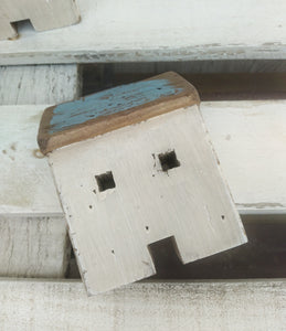 Small Reclaimed Wood House, Driftwood Cottage, Eco Friendly Gift For Home