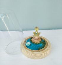 Load image into Gallery viewer, Prince Frog Glass Dome, Kiss The Frog Diorama, Valentines Day Gift

