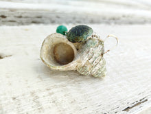 Load image into Gallery viewer, Oxidized Silver Urchin Earrings, Sea Life Jewelry, Beach Wedding Gift For Bridesmaid
