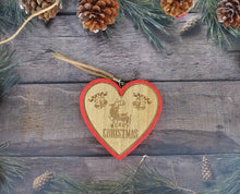 Load image into Gallery viewer, Merry Christmas Wood Ornament
