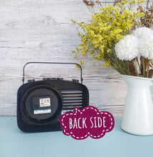 Load image into Gallery viewer, Retro Clock Radio
