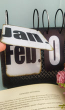 Load image into Gallery viewer, Perpetual Desk Calendar, Rusty Metal Flip Calendar
