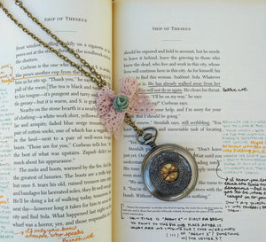 Vintage Style Pocket Watch Necklace
