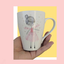 Load image into Gallery viewer, Porcelain Fairy Mug
