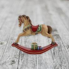 Load image into Gallery viewer, Rocking Horse, Circus Theme Nursery Decor, Nostalgic Home Gifts
