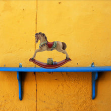 Load image into Gallery viewer, Rocking Horse, Circus Theme Nursery Decor, Nostalgic Home Gifts
