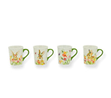Load image into Gallery viewer, Large Ceramic Bunny Coffee Mug

