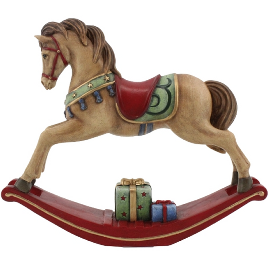 Rocking Horse, Circus Theme Nursery Decor, Nostalgic Home Gifts
