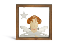 Load image into Gallery viewer, Christmas Guardian Angel Figurine For Nursery Decor
