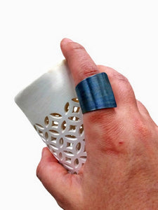 Titanium Ring, Adjustable Wrap Ring