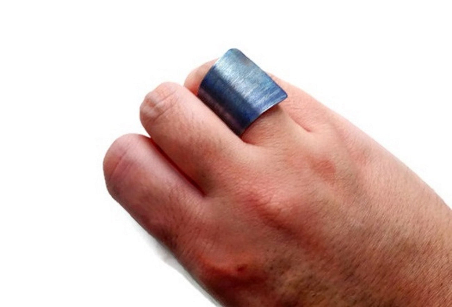 Titanium Ring, Adjustable Wrap Ring