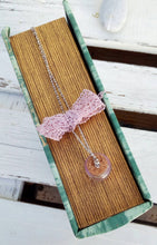 Load image into Gallery viewer, Tiny Heart Necklace, Miniature Bottle Necklace
