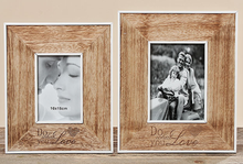 Load image into Gallery viewer, 5X7 Reclaimed Wood Picture Frame, Do What You Love
